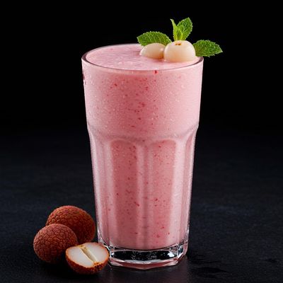 Litchi Milk Shake